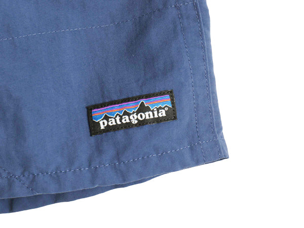 パタゴニア バギーズ ロング ショーツ メンズ S / 19年製 ナイロン ショートパンツ 短パン 海パン 水陸両用 インナー付き スイム サーフ 紺