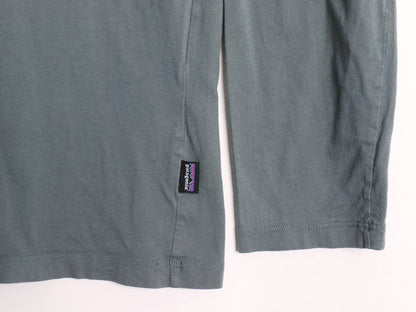 パタゴニア ヘンリーネック 長袖 Tシャツ メンズ L  / ロンT オーガニック コットン カットソー ロングスリーブ 無地 シンプル アウトドア