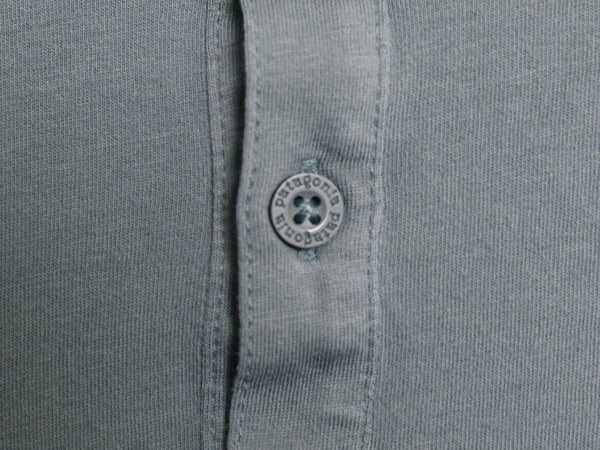 パタゴニア ヘンリーネック 長袖 Tシャツ メンズ L  / ロンT オーガニック コットン カットソー ロングスリーブ 無地 シンプル アウトドア