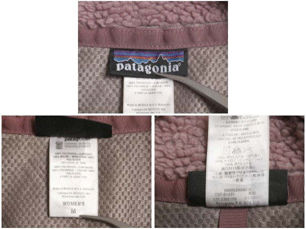 パタゴニア クラシック レトロX ジャケット レディース M / 09年製 パイル フリース ボア フルジップ ハイネック ブルゾン 廃盤 アウトドア
