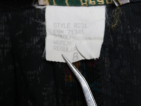 80s USA製 エルエルビーン 花柄  細畝 コーデュロイ ロング スカート レディース XS ヴィンテージ ロング丈 ギャザー入り Aライン きれいめ