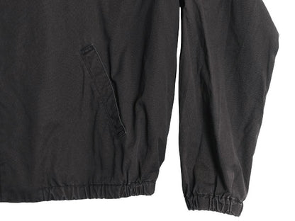 90s ポロ ラルフローレン スイングトップ ジャケット メンズ XXL / オールド コットン ブルゾン ジャンパー ワンポイント 大きいサイズ 黒