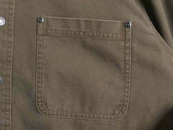 エルエルビーン ダック 長袖 シャツ メンズ M / 古着 長袖シャツ チェック フランネル ライナー付き ジャケット ワーク アウトドア 無地 