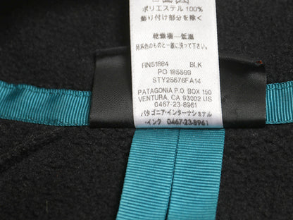 パタゴニア カーステンス ジャケット メンズ XL / 14年製 アウトドア シンチラ フリース フルジップ ブルゾン ツートン 大きいサイズ 黒 青