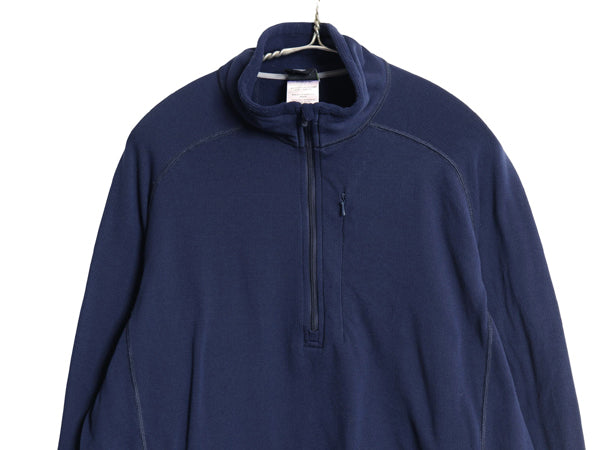 パタゴニア キャプリーン 4 長袖 Tシャツ メンズ L / 06年製 アウトドア ハーフジップ ロンT ストレッチ アンダーシャツ ワンポイント ロゴ