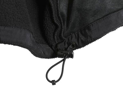 米軍実物 ECWCS GEN2 フルジップ フリース ジャケット メンズ L / ミリタリー アーミー ブルゾン 軍物 黒  無地 ポーラテック ハイネック