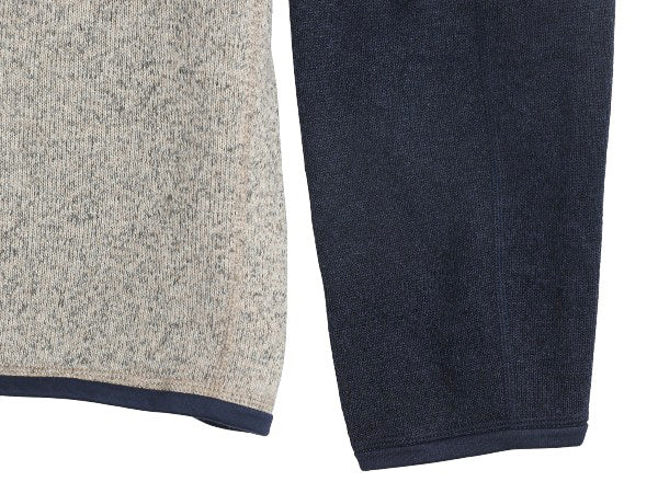 パタゴニア ベターセーター ハーフジップ メンズ L / 古着 22年製 アウトドア フリース セーター 裏起毛 プルオーバー ジャケット ツートン