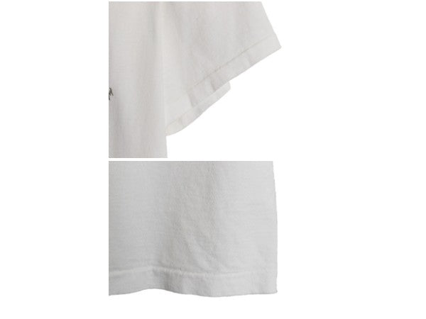 90s USA製 ライオン イラスト プリント Tシャツ メンズ L / オールド アニマル グラフィック ヘビーウェイト コットン シングルステッチ 白