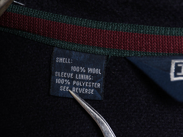 90s ポロ ラルフローレン メルトン ウール ハーフ コート メンズ XL / オールド フルジップ ロング フード パーカー ダッフル 大きいサイズ