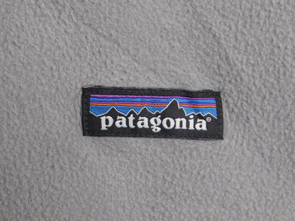 パタゴニア マイクロD ハーフジップ フリース プルオーバー レディース XL / 19年製 アウトドア ロンT 長袖Tシャツ ハイネック インナー 灰