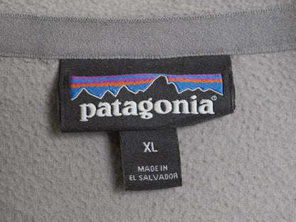パタゴニア マイクロD ハーフジップ フリース プルオーバー レディース XL / 19年製 アウトドア ロンT 長袖Tシャツ ハイネック インナー 灰