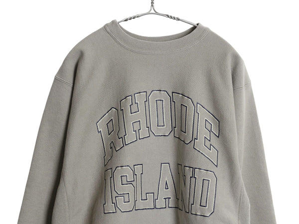 90s USA製 ★ チャンピオン リバースウィーブ カレッジ プリント スウェット メンズ XL / 古着 オールド トレーナー 裏起毛 大きいサイズ