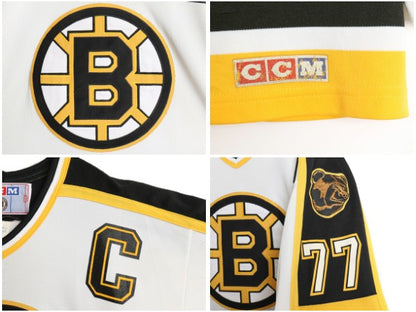 80s 90s ブルーインズ メッシュ ホッケー ジャージ メンズ L / ヴィンテージ NHL オフィシャル アイスホッケー ゲーム シャツ ユニフォーム