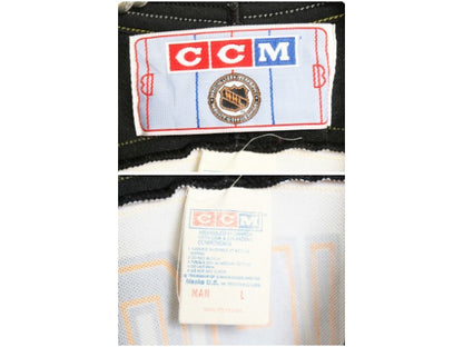 80s 90s ブルーインズ メッシュ ホッケー ジャージ メンズ L / ヴィンテージ NHL オフィシャル アイスホッケー ゲーム シャツ ユニフォーム