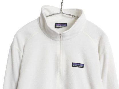 パタゴニア マイクロD ハーフジップ フリース プルオーバー レディース XL 16年製 ロンT 長袖 Tシャツ ハイネック アウトドア 大きいサイズ