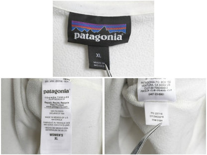パタゴニア マイクロD ハーフジップ フリース プルオーバー レディース XL 16年製 ロンT 長袖 Tシャツ ハイネック アウトドア 大きいサイズ
