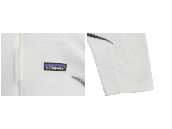 パタゴニア マイクロD ハーフジップ フリース プルオーバー レディース XL 16年製 ロンT 長袖 Tシャツ ハイネック アウトドア 大きいサイズ