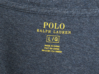 ポロ ラルフローレン 長袖 Tシャツ メンズ L / ロンT ロングスリーブ コットン ワンポイント ポニー カットソー インナー シングルステッチ