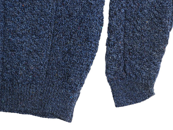アイルランド製 Carraig Donn フィッシャーマン ウール ニット セーター メンズ レディース XL / アラン ケーブル ローゲージ 大きいサイズ