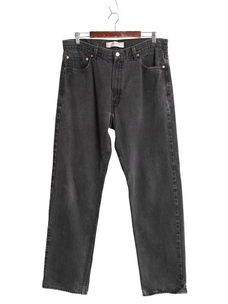 00s USA製 リーバイス 505 ブラック デニム パンツ メンズ 36 34 / オールド ジーンズ ジーパン スリム ストレート テーパード ボトムス 