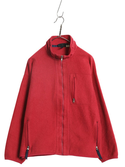 雪なし 90s USA製 パタゴニア シンチラ ジャケット メンズ L / 93年製 オールド フルジップ フリース ブルゾン ジャンパー アウトドア 廃盤