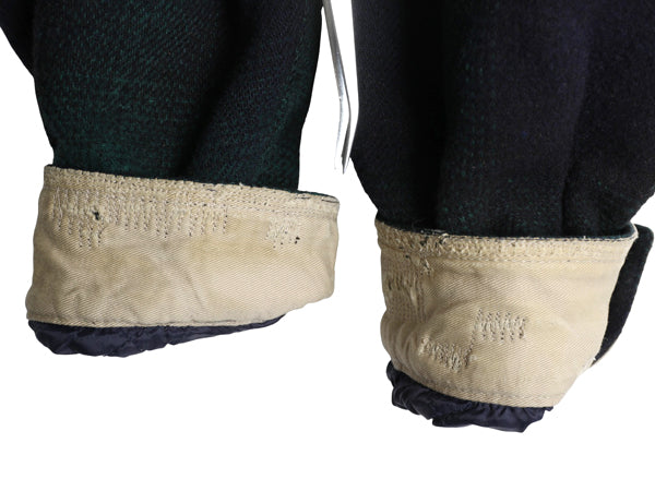 90s チャップス ラルフローレン チェック シャツ ジャケット メンズ M / オールド ブラックウォッチ アクリル ウール 混 中綿 キルティング