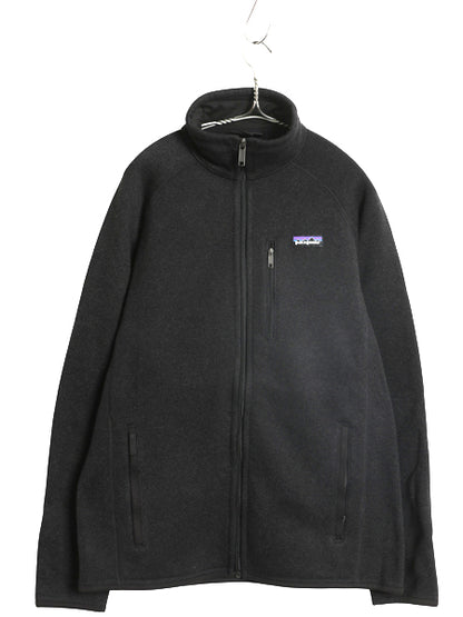 パタゴニア ベターセーター ジャケット メンズ М / 19年製 フリース セーター フルジップ ブルゾン ハイネック アウトドア ブラック 企業