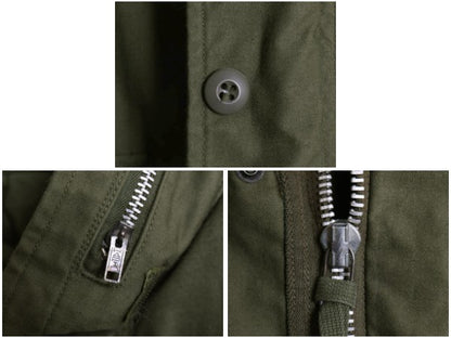 60s 米軍実物 US ARMY M-65 フィールド ジャケット REGULAR MEDIUM 68年製 ヴィンテージ ミリタリー ジャンパー 軍物 2nd アルミ オリーブ