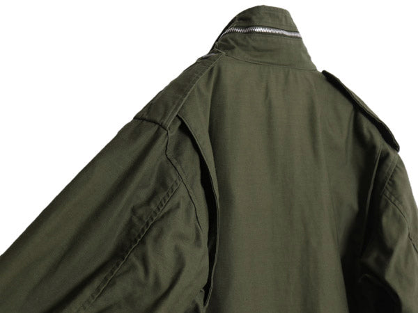 60s 米軍実物 US ARMY M-65 フィールド ジャケット REGULAR MEDIUM 68年製 ヴィンテージ ミリタリー ジャンパー 軍物 2nd アルミ オリーブ