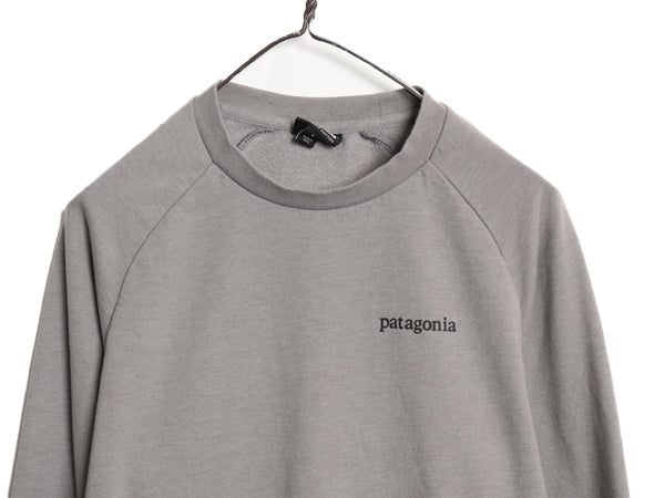 パタゴニア 両面 プリント ライトウェイト スウェット メンズ S / 19年製 アウトドア 裏起毛 長袖 Tシャツ ロンT グラフィック カットソー