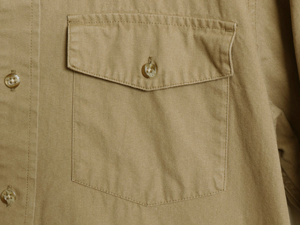 パタゴニア オールウェア シャツ メンズ S / 16年製 アウトドア オーガニック コットン キャンバス ヘビーウェイト ワーク シンプル カーキ