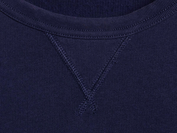 ポロ ラルフローレン 前V スウェット メンズ XL 薄手 トレーナー ストレッチ ワンポイント 長袖 Tシャツ ロンT 裏起毛なし 大きいサイズ 紺