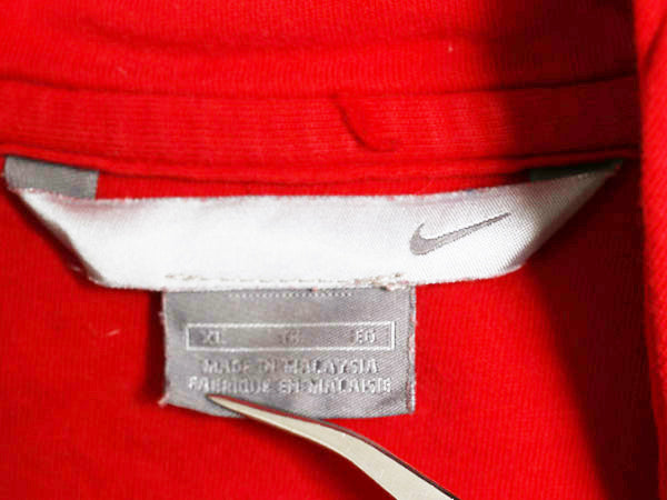 00s ナイキ スウェット フード パーカー メンズ XL オールド トレーナー スウッシュ 裏起毛 プルオーバー ヘビーウェイト 大きいサイズ 灰