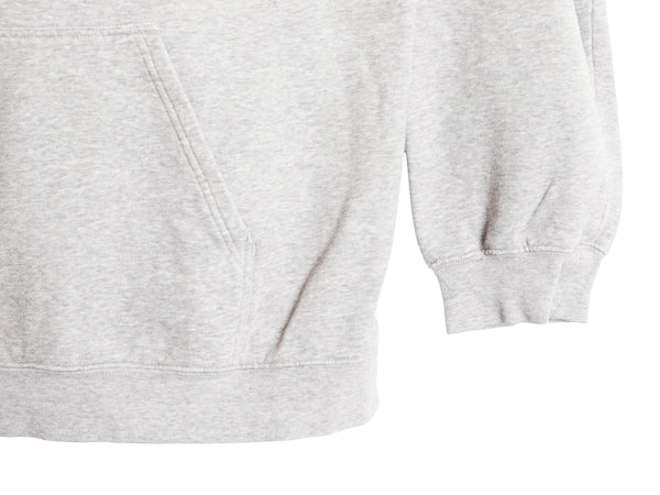 00s ナイキ スウェット フード パーカー メンズ XL オールド トレーナー スウッシュ 裏起毛 プルオーバー ヘビーウェイト 大きいサイズ 灰