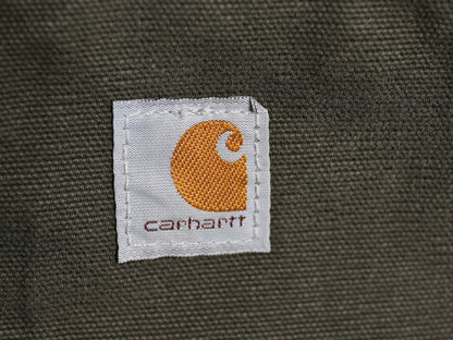 US企画 カーハート モックネック ダック ベスト レディース S ワーク 裏 ボア パイル フリース 重ね着 前開き フルジップ 廃盤 ハイネック