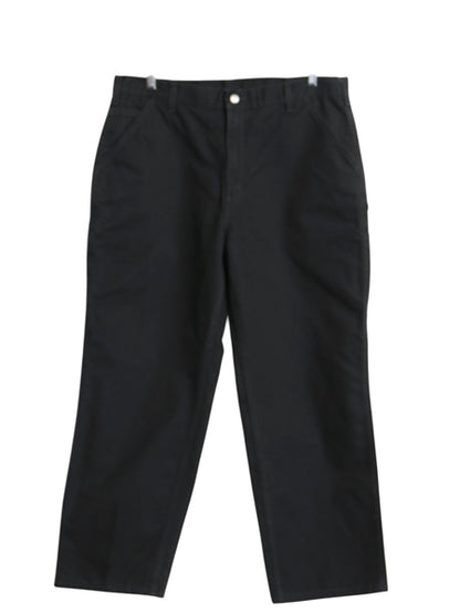 ほぼ デッドストック US企画 カーハート ウォッシュド ダック ペインター パンツ メンズ 38 30 新品 ワーク ヘビーウェイト ストレート 黒