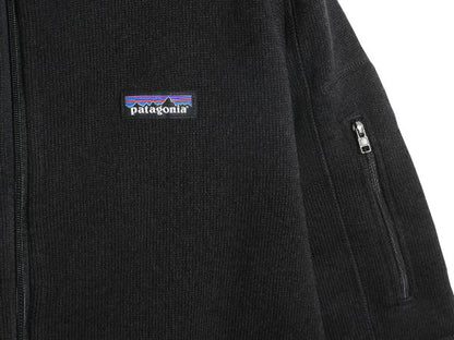 パタゴニア ベターセーター ジャケット レディース L / 古着 21年製 フリース セーター アウトドア フルジップ 裏起毛 ブルゾン ブラック