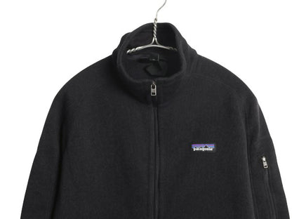 パタゴニア ベターセーター ジャケット レディース L / 古着 21年製 フリース セーター アウトドア フルジップ 裏起毛 ブルゾン ブラック
