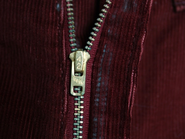 デッドストック 70s 80s USA製 リーバイス 519 コーデュロイ パンツ メンズ 34 30 / ヴィンテージ スリム ストレート 細畝 コーズ 42TALON