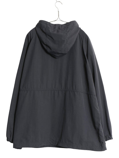 エルエルビーン ナイロン アノラック パーカー ジャケット レディース XXL メンズ XL 程/ プルオーバー マンパ パッカブル 大きいサイズ 黒