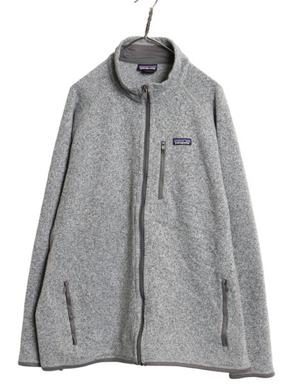 パタゴニア ベターセーター ジャケット メンズ XXL 16年製 フリース セーター アウトドア フルジップ ブルゾン 裏起毛 グレー 大きいサイズ