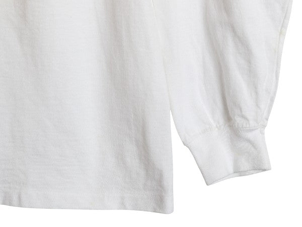 80s USA製 ★ ピカソ 雄鶏 アート イラスト プリント Tシャツ メンズ L 古着 ヴィンテージ オフィシャル モックネック ロンT 偉人 絵画 白
