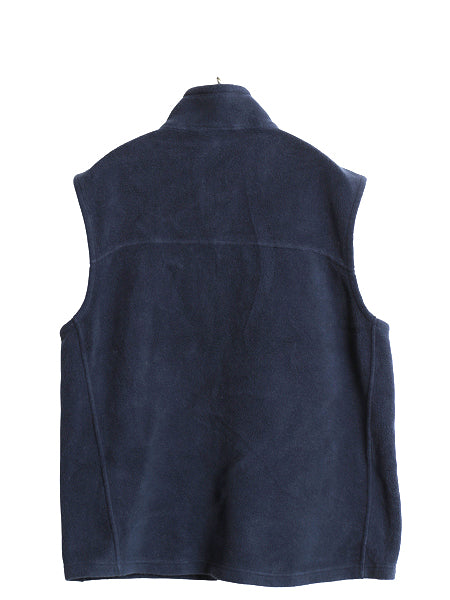 US企画 パタゴニア クラシック シンチラ フリース ベスト メンズ М / 17年製 前開き フルジップ アウトドア 重ね着 ハイネック ネイビー