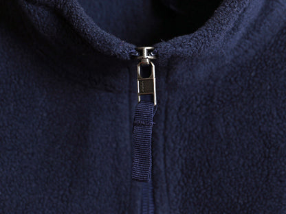 US企画 パタゴニア クラシック シンチラ フリース ベスト メンズ М / 17年製 前開き フルジップ アウトドア 重ね着 ハイネック ネイビー