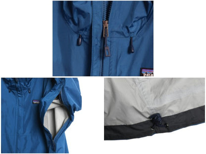 パタゴニア トレントシェル ナイロン パーカー ジャケット メンズ M 17年製 マウンテンパーカー ジャンパー パッカブル ジャンパー ブルー