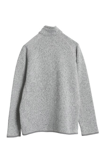 パタゴニア ベターセーター ハーフジップ メンズ M 17年製 裏起毛 フリース セーター プルオーバー ジャケット ブルゾン カレッジ 刺繍 灰