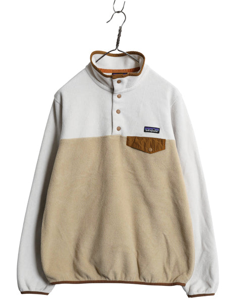 パタゴニア ライトウェイト シンチラ スナップT レディース M / 14年製 フリース プルオーバー ジャケット ブルゾン アウトドア ジャンパー