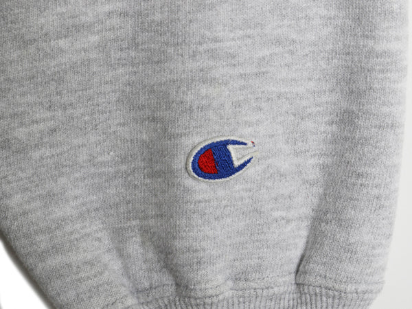 90s USA製 ★ チャンピオン リバースウィーブ 2段 カレッジ プリント スウェット メンズ M 古着 オールド トレーナー 裏起毛 トリコタグ 灰