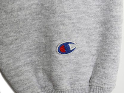 90s USA製 ★ チャンピオン リバースウィーブ 2段 カレッジ プリント スウェット メンズ M 古着 オールド トレーナー 裏起毛 トリコタグ 灰