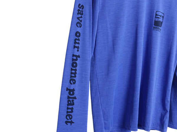パタゴニア キャプリーン プリント 長袖 Tシャツ レディース S アウトドア ストレッチ アンダーシャツ インナー 袖プリント スムース 素材